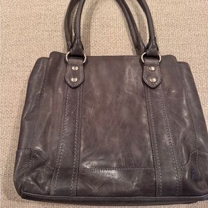 Frye Charcoal Gray Melissa Tote